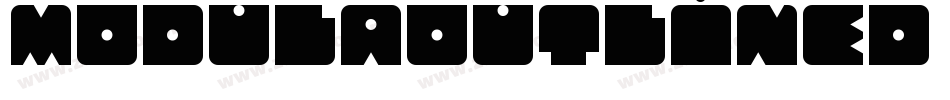 ModulaOutlined Regular字体转换